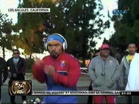 24 Oras (10-11-11) Training ni Manny Pacquiao sa Los Angeles, California