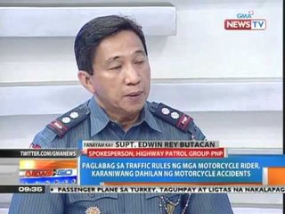 News to Go: Pagpapatupad ng MMDA sa motorcycle lanes
