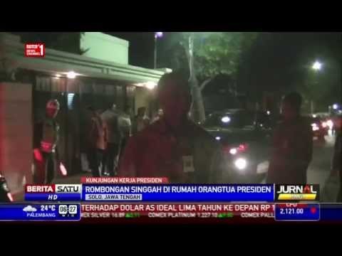 Presiden Jokowi Sempatkan ke Rumah Orangtuanya dalam Kunjungan Kerja