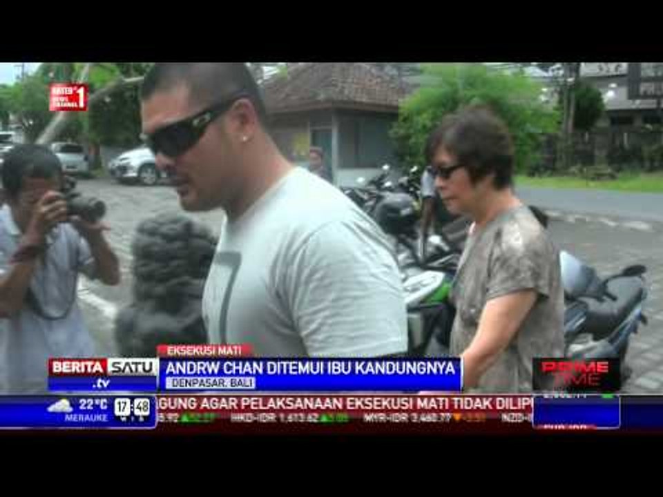 Terpidana Mati Asal Australia Dikunjungi Ibu Kandungnya