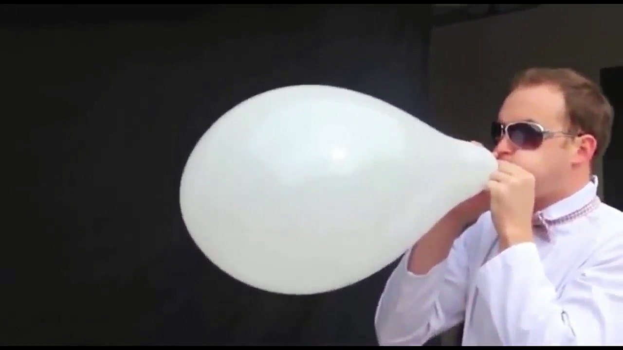 Ağır Çekimde Balonun Patlama Anı