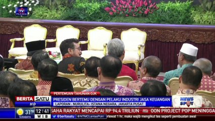 Pertemuan Tahunan Presiden dengan Pelaku Industri Jasa Keuangan