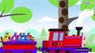 Trains and Tractors for children - Learn numbers with Tractor
