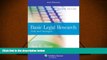 BEST PDF  Basic Legal Research: Tools   Strategies 4e READ ONLINE