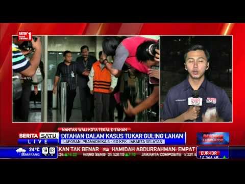 KPK Tahan Mantan Walikota Tegal