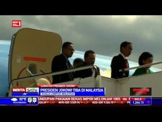 Presiden Jokowi Tiba di Malaysia