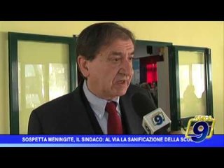 Sospetta Meningite, Cascella: Sanificazione alla Scuola Rodari