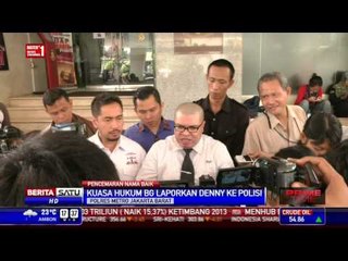 Kuasa Hukum BG Laporkan Denny Indrayana ke Polisi