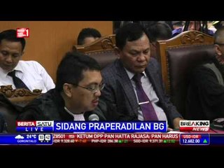 Breaking News: Sidang Praperadilan BG # 3