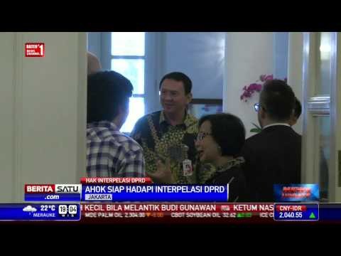 Ahok Siap Hadapi Interpelasi DPRD