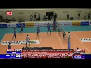 Tim Voli Putera Bank Sumselbabel Dikalahkan Jakarta BNI 46
