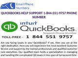 QuickBooks Help Support 1-844-551-9757 Phone Number