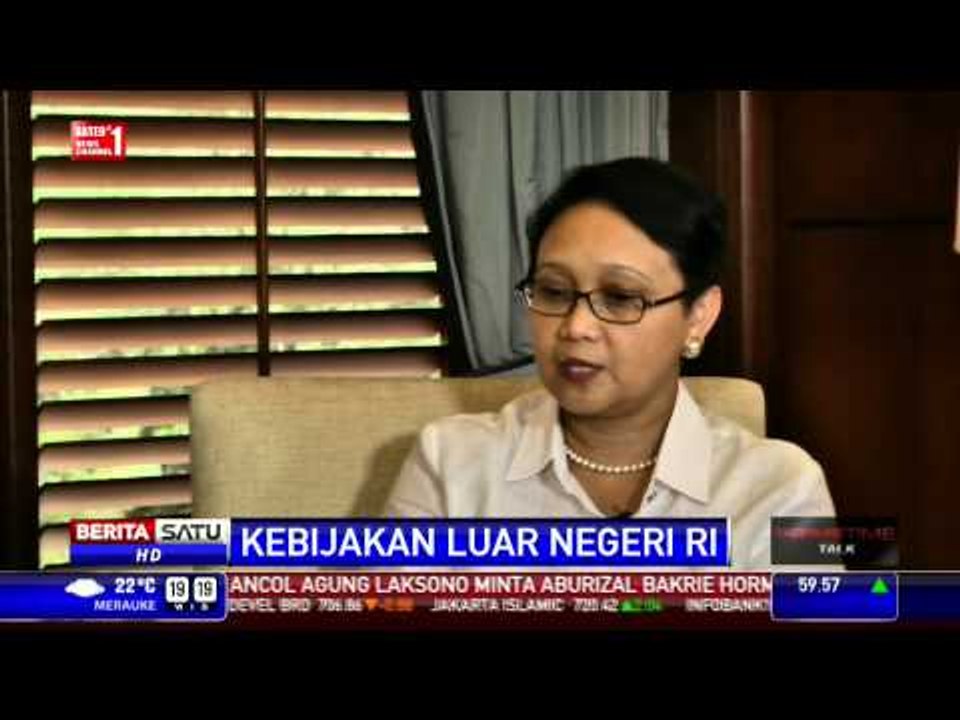 Wawancara Kebijakan Luar Negeri RI Bersama Retno Marsudi # 2