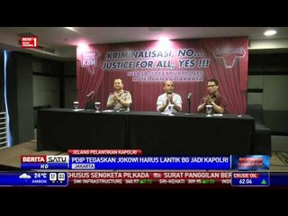 PDIP Tegaskan Jokowi Harus Lantik Budi Gunawan