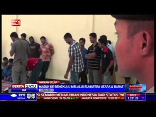Polres Bengkulu Tangkap 19 Imigran Gelap Asal Myanmar