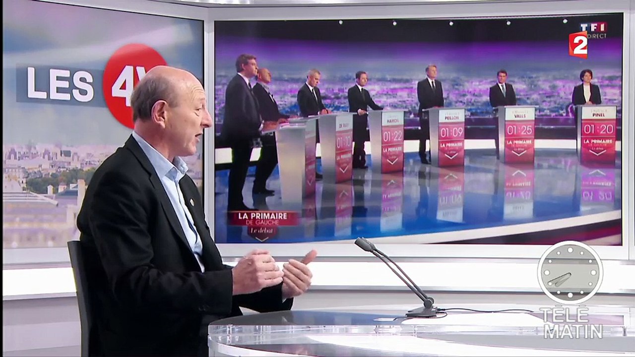 Débat de la primaire de la gauche : pour Jean-Luc Bennahmias, "peut-être qu'il faut revoir la formule"