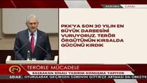 Başbakan Yıldırım: Daha geçen gün aşiret liderleri bölücü örgüte şamar vurdu