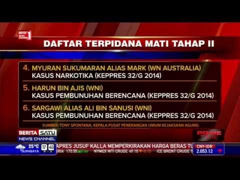 Daftar Terpidana Mati Tahap 2