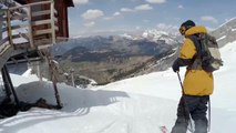 Ce malade fait un saut de plus de 30 mètres en ski