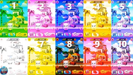 Learn Colors with Talking Tom Colors Reaction and Nursery Rhymes A Tisket A Tasket For Kids #32