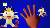 Finger Family Pokemon Toys For Children | Pokemon Cartoon Daddy Finger Preschool Nursery Rhymes