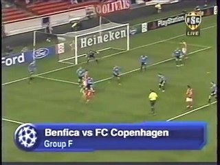 21.11.2006 - 2006-2007 UEFA Champions League Group F Matchday 5 Benfica 3-1 FC Kobenhavn