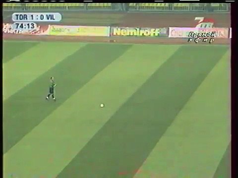 27.11.2003 - 2003-2004 UEFA Cup 2nd Round 2nd Leg FC Torpedo Moskova 1-0 Villarreal CF