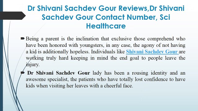 Surrogacy and ivf Specialist in India Shivani Sachdev Gour,Dr Shivani Sachdev Gour,Dr Shivani Sachdev