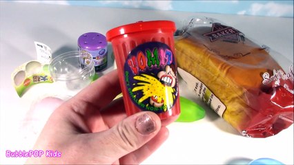 Cutting OPEN Squishy HUGE BREAD LOAF! VOMIT SLIME Peely BANANA! LPS FASHEM! Mochi Cake! FUN