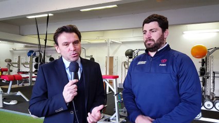 Avant Match J17 Oyonnax - ASBH avec Jonathan Best