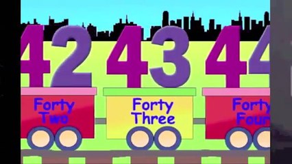 Learn Number Train learning Numbers for kids   Numbers Counting 1 To 100
