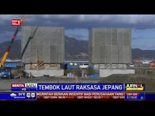 Pemerintah Jepang Bangun Tembok Penahan Tsunami