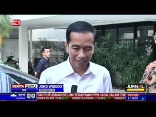 Presiden Jokowi Periksa Gigi di Klinik Balai Kota Jakarta