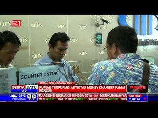 Rupiah Terpuruk, Aktivitas Money Changer Ramai