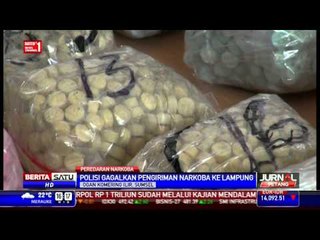 Polisi Gagalkan Pengiriman Narkoba Miliaran Rupiah ke Lampung