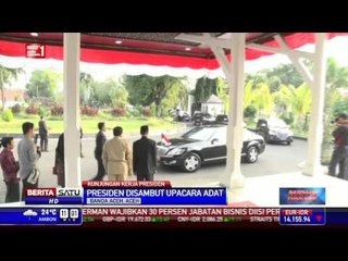 Tiba di Aceh, Jokowi Disambut Upacara Adat