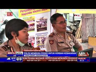 Polisi Buka Posko untuk Korban Kebakaran Tanah Abang