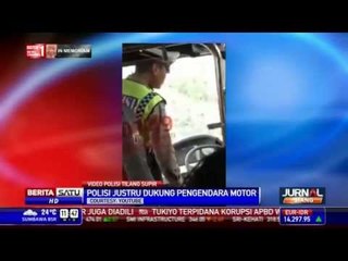 Insiden Polisi Bela Pemotor Tanpa Helm Ramai di Internet