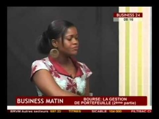 Business 24 / Business Matin du Vendredi 02 Octobre 2015  La gestion de portefeuille 2eme partie