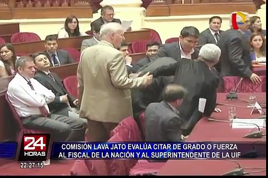 Comisión Lava Jato evalúa citar a fiscal de la Nación y a superintendente de la UIF