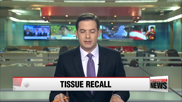 Yuhan-Kimberly recalling 10 wet tissue products over high methanol levels