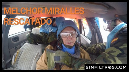 Los militares de la ONU en Líbano rescatan a Melchor Miralles ! Sinfiltros.com
