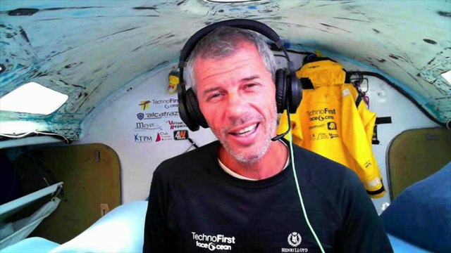 J68 : 40 noeuds de vent pour Sebastien Destremau / Vendée Globe