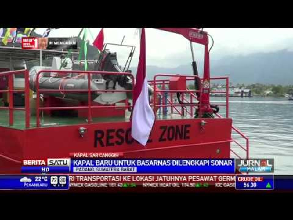 Kapal Baru Basarnas Dilengkapi Sonar