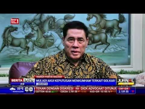 Muladi Terima Keputusan Menkumham Mensahkan Golkar Kubu Agung Laksono