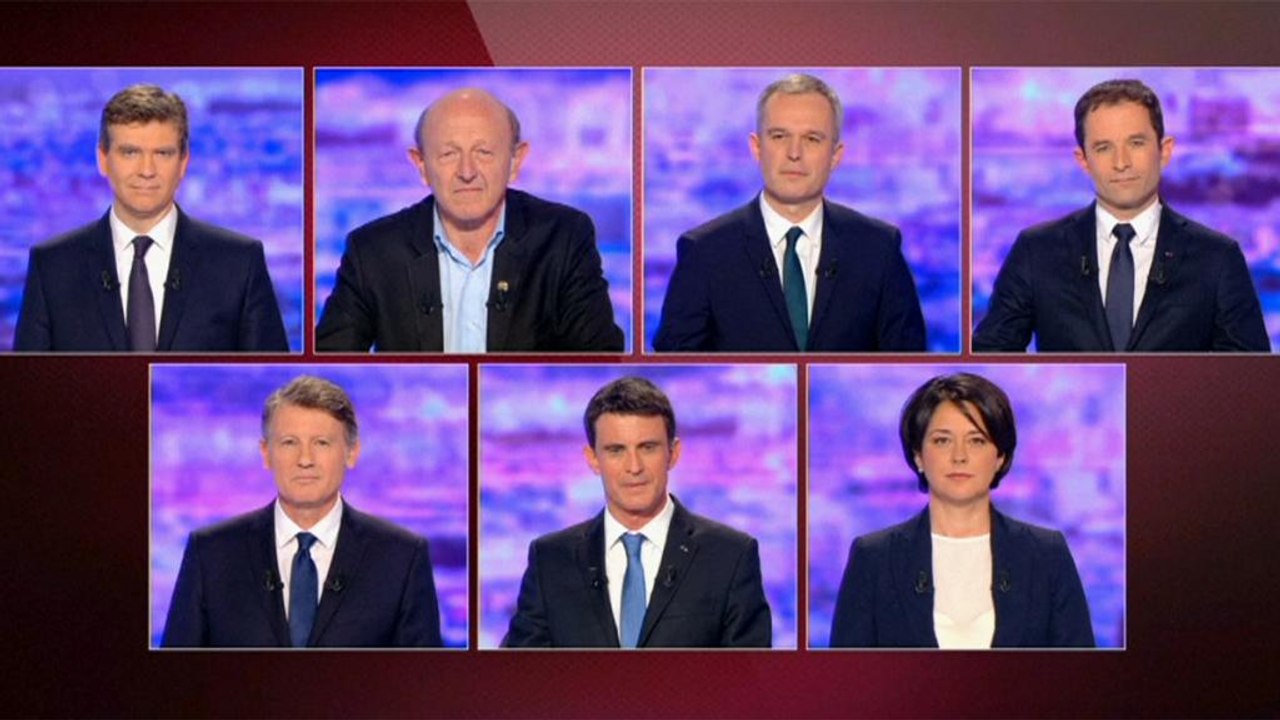 A volt gazdasági miniszter nyerte a francia baloldal első elnökjelölti tv-vitáját