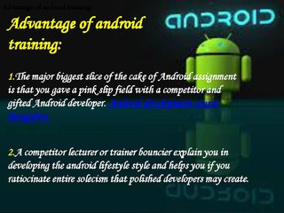 Android Training Course In Bangalore