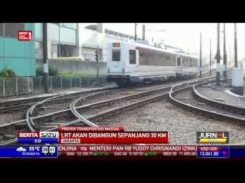 Jokowi Minta Pembangunan LRT Dimulai