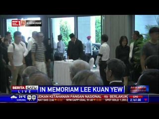 SBY dan Megawati Soekarnoputri Melayat Lee Kuan Yew