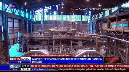 Jusuf Kalla: Perpanjangan Izin Ekspor Freeport Demi Kepentingan Bangsa